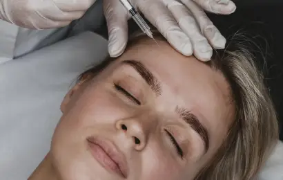 Aplicación toxina botulínica